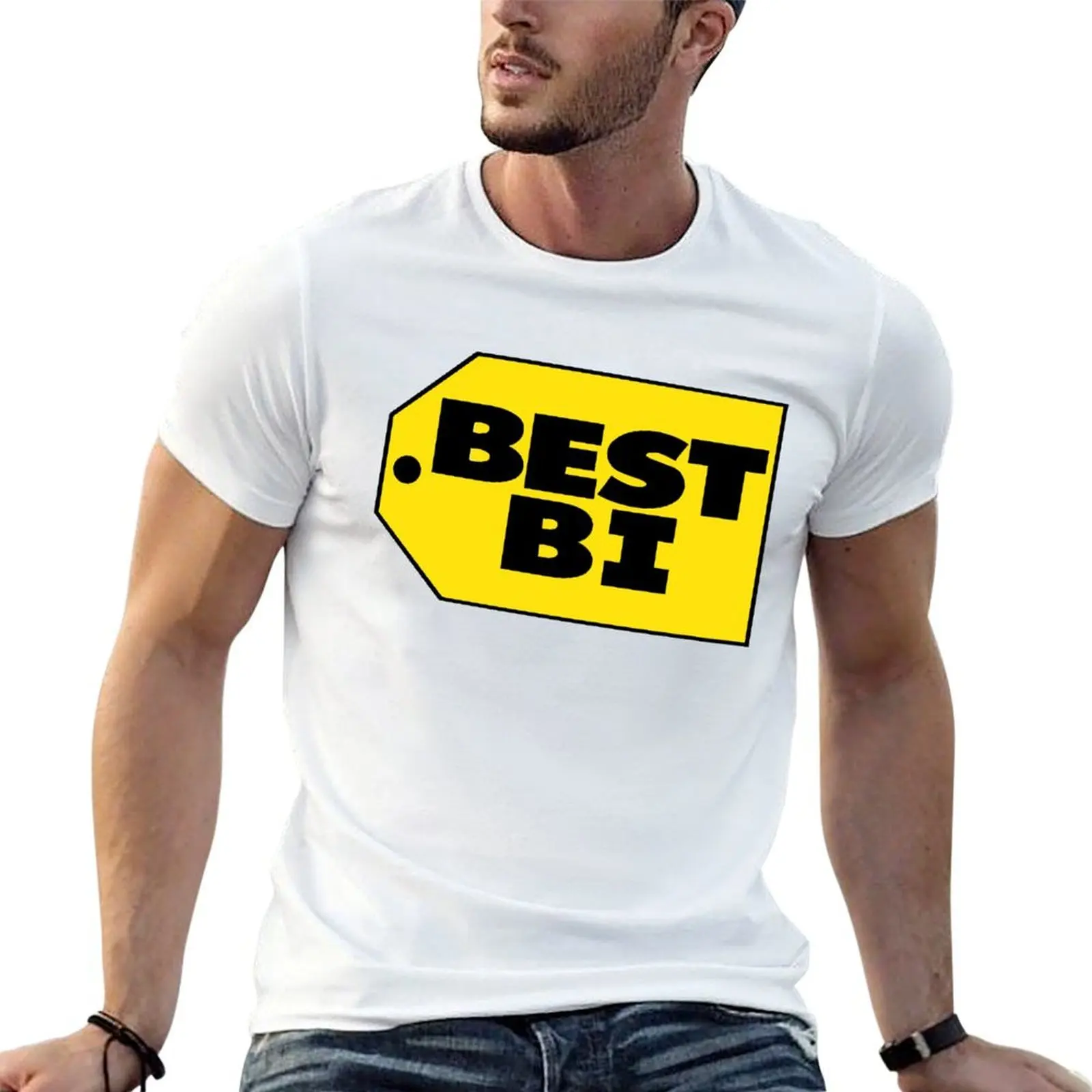 

Best Bi - Parody T-Shirt cotton tshirt 100% man t shirts for men casual men t shirt cotton 100% T-shirt