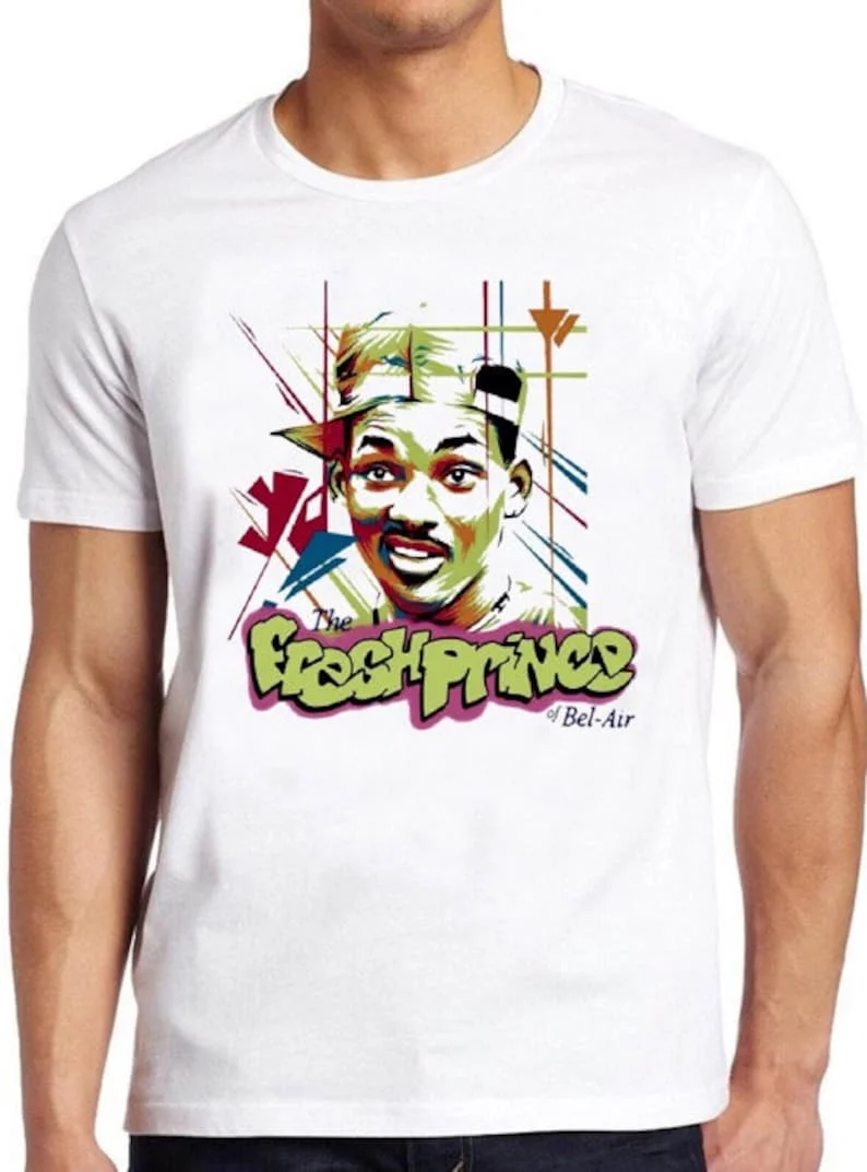 

Футболка Fresh Prince Of Bel Air, крутая Подарочная футболка Will Smith 90s, 149
