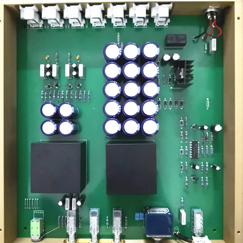 إصدار نسخ المضخم المسبق الجديد preamp FM155 Classic FM155 من إنتاج رجل عجوز Audiophile أسود ذهبي للاختيار