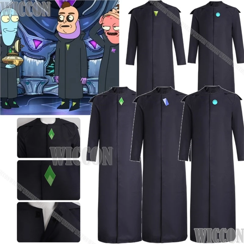 

Солнечный аниме костюм инопланетянина, халат для косплея, черное платье для женщин и мужчин, унисекс, Рождественская одежда для ролевых игр, Хэллоуин, одежда для взрослых, карнавальный наряд