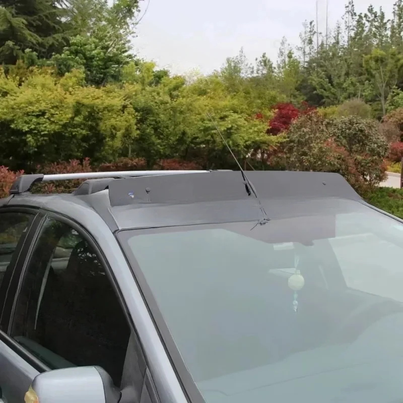 41 قطعة سبويلر سقف منحرف صامت عالمي للحد من الضوضاء مجلس إكسسوارات الفقرة السيارات ، ملحقات سبويلر السقف #3