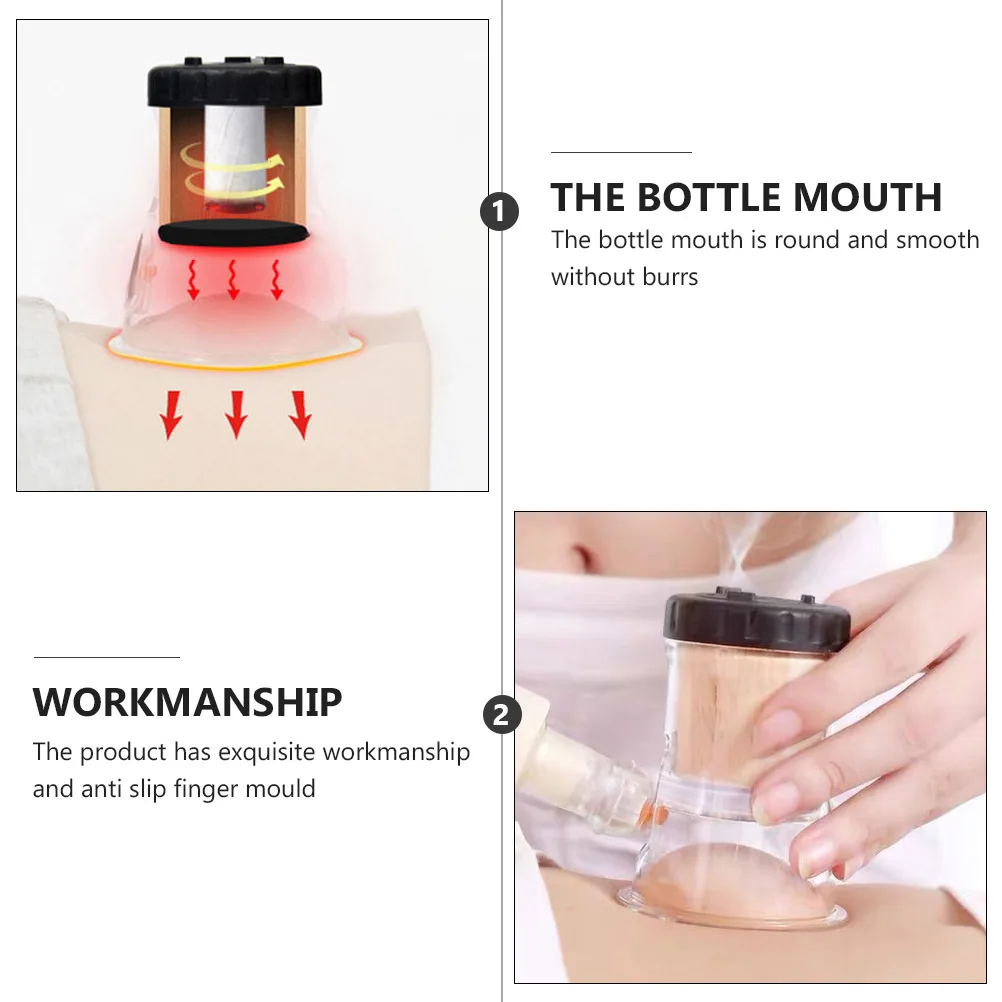 

Moxibustion Box Smooth Mouth Ductile Resin Anti Slip Strong Suction Moxa Burner For Massage Therapy Portable Moxibustion