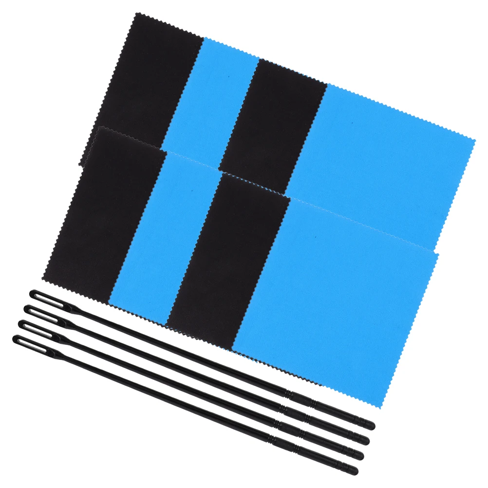 

1Set Sustainable Reusable Flute Cleaning Cloth Gentle Efficient Maintenance for Music Instruments Trumpet Slide Grease