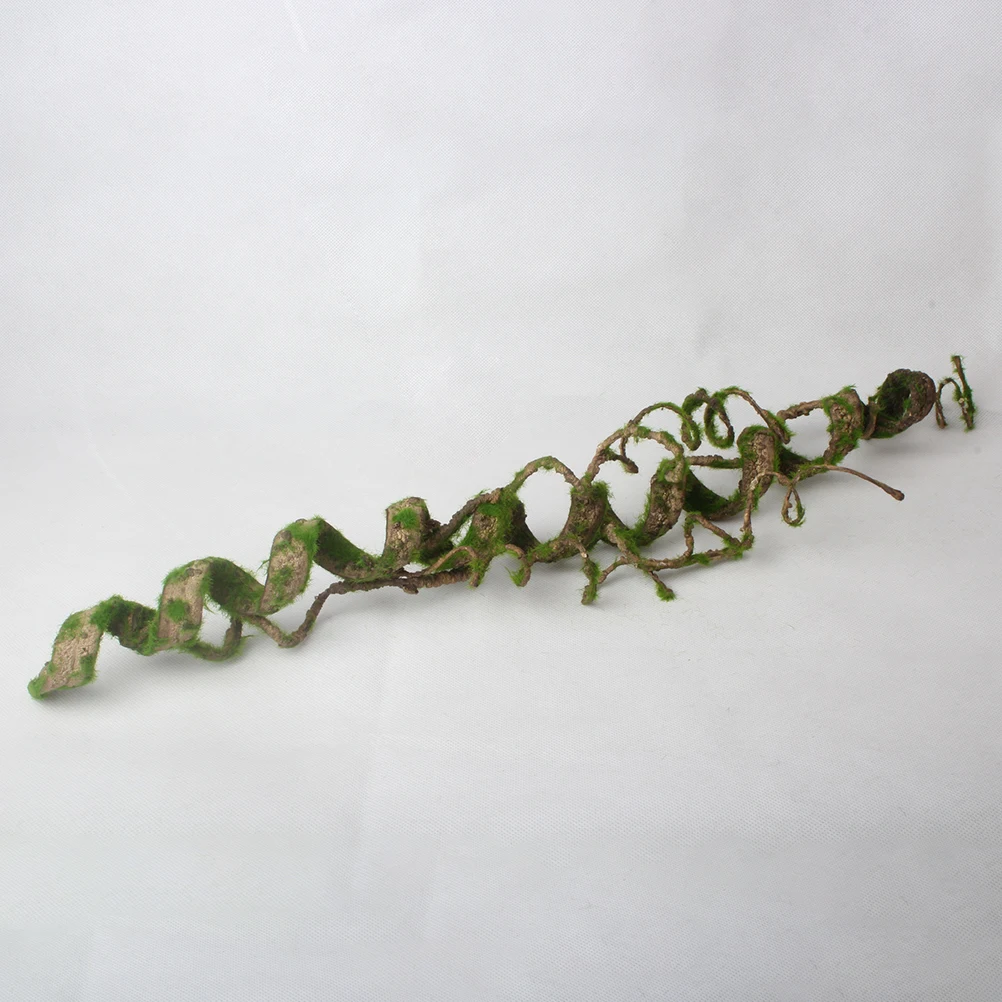 

Simulation Vine Terrarium Decor Bendable Climbing Jungle Pet Hide Fun Rattan Environmental Lizard Chameleons Frogs Geckos