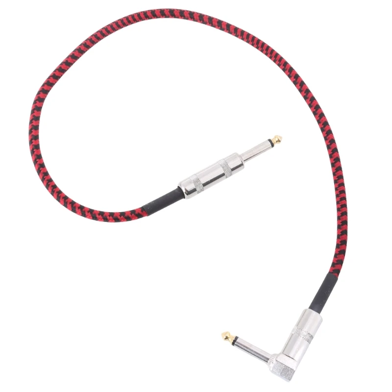 Noiseless Golden Plated Guitar Amplifier Cable Cord 1/4