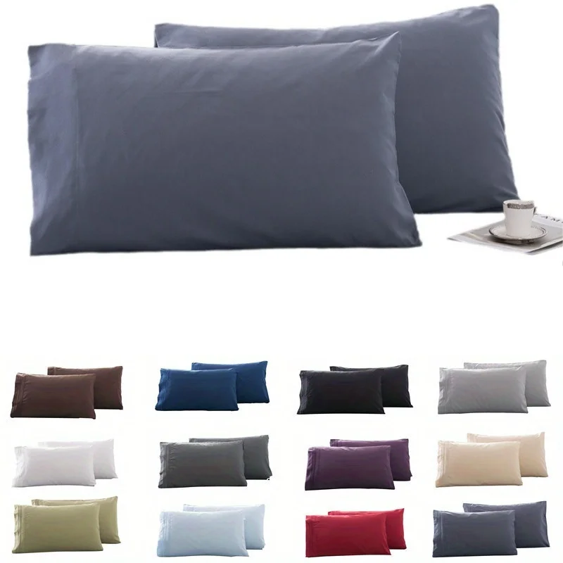 2PCS Boho Pillowcase, Cotton Floral Print Bedroom Pillowcase, Comfortable Soft Pillow Covers, Insert Not Included