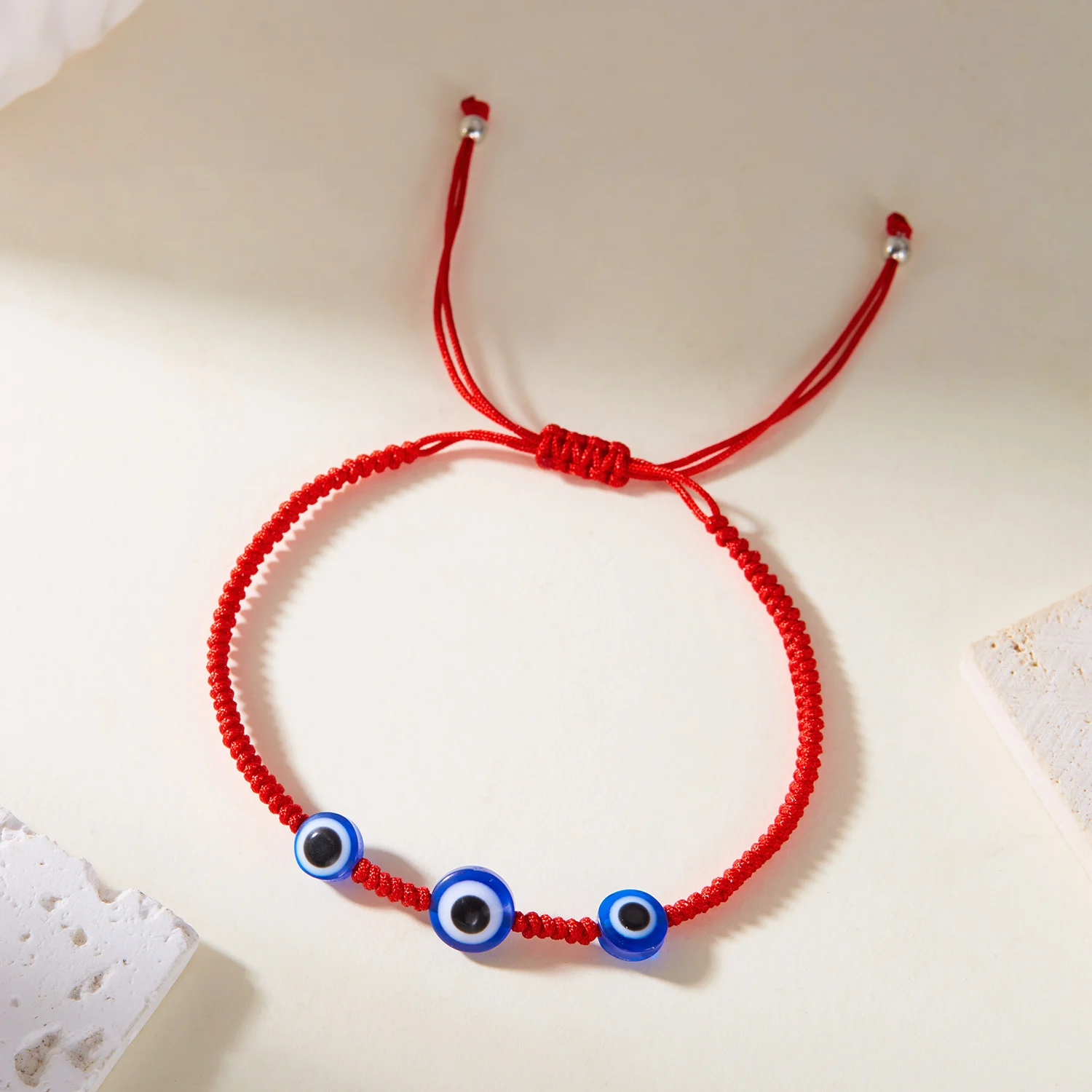 Neues Design 10 Stil Glück rotes Seil blau bösen Blick Armbänder für Frauen handgemachte geflochtene Paar Armbänder Amulett Freundschaft Schmuck – Detail 28