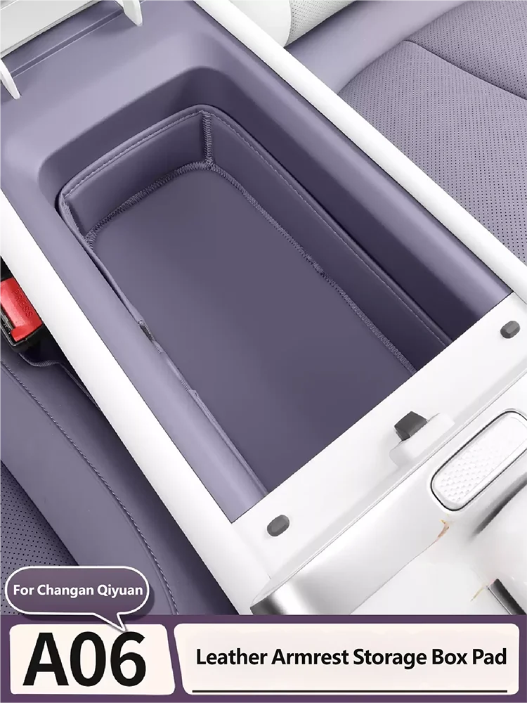 

For Changan Qiyuan Nevo A06 2026 2027 Auto Accessories Car Armrest Storage Center Console Organizer Central Lower Layer Box