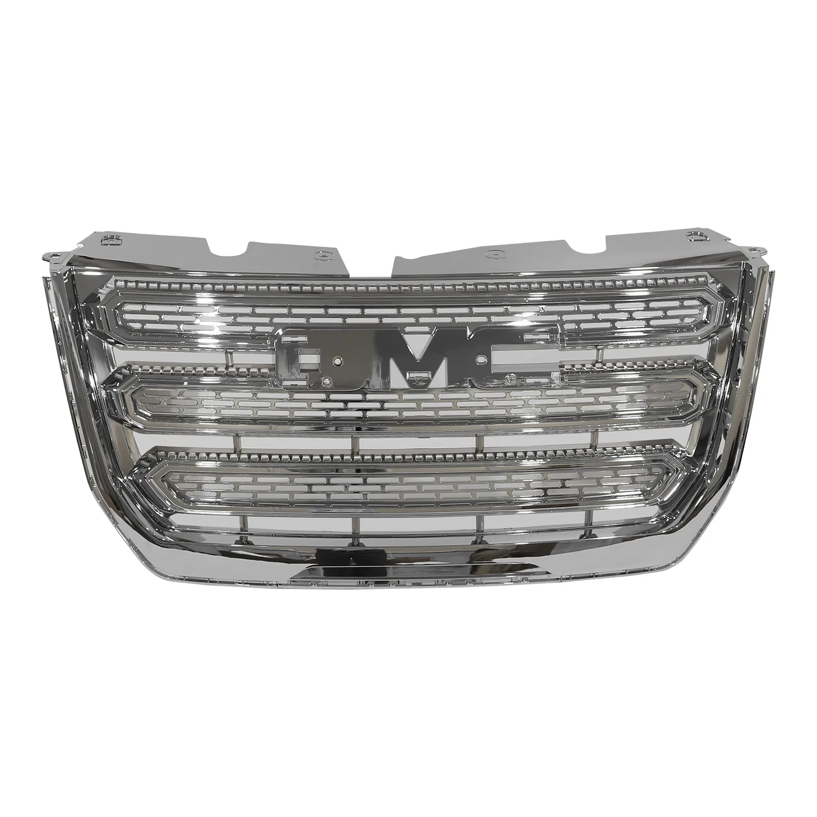 

Fit For GMC Terrain 2016-2017 23379210 Front Bumper Upper Grille Assembly Chrome