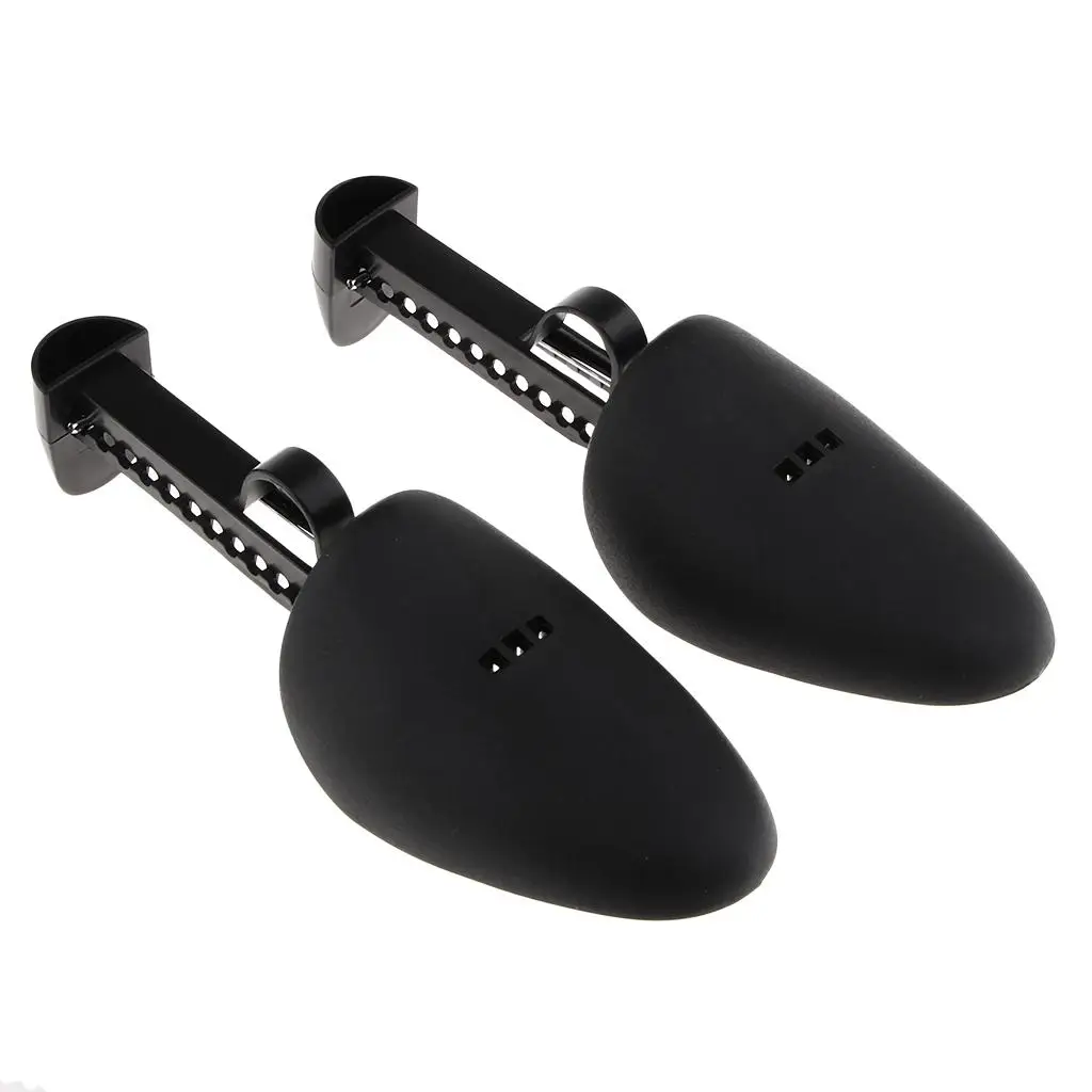 1pr Boot Shoe Tree Stretcher Adjustable Plastic Shaper Keeper Bunion Men