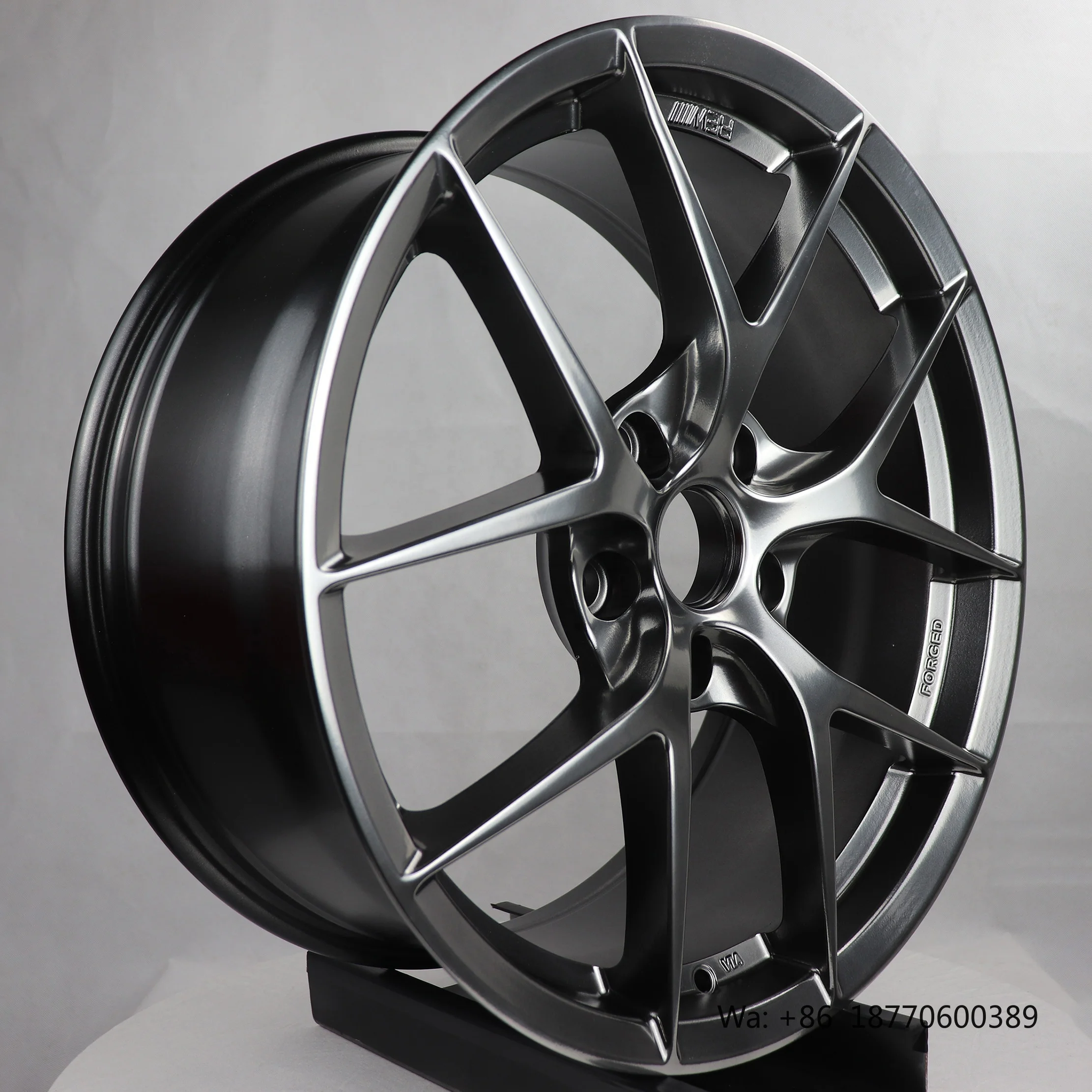 

Hotsale Pure New 14-22Inch Aluminum Alloy Wheel Hubs With 4x100 4X108 4x114.3 5X100 5X108 5x114.3 5X112 5X120 for Passenger Cars