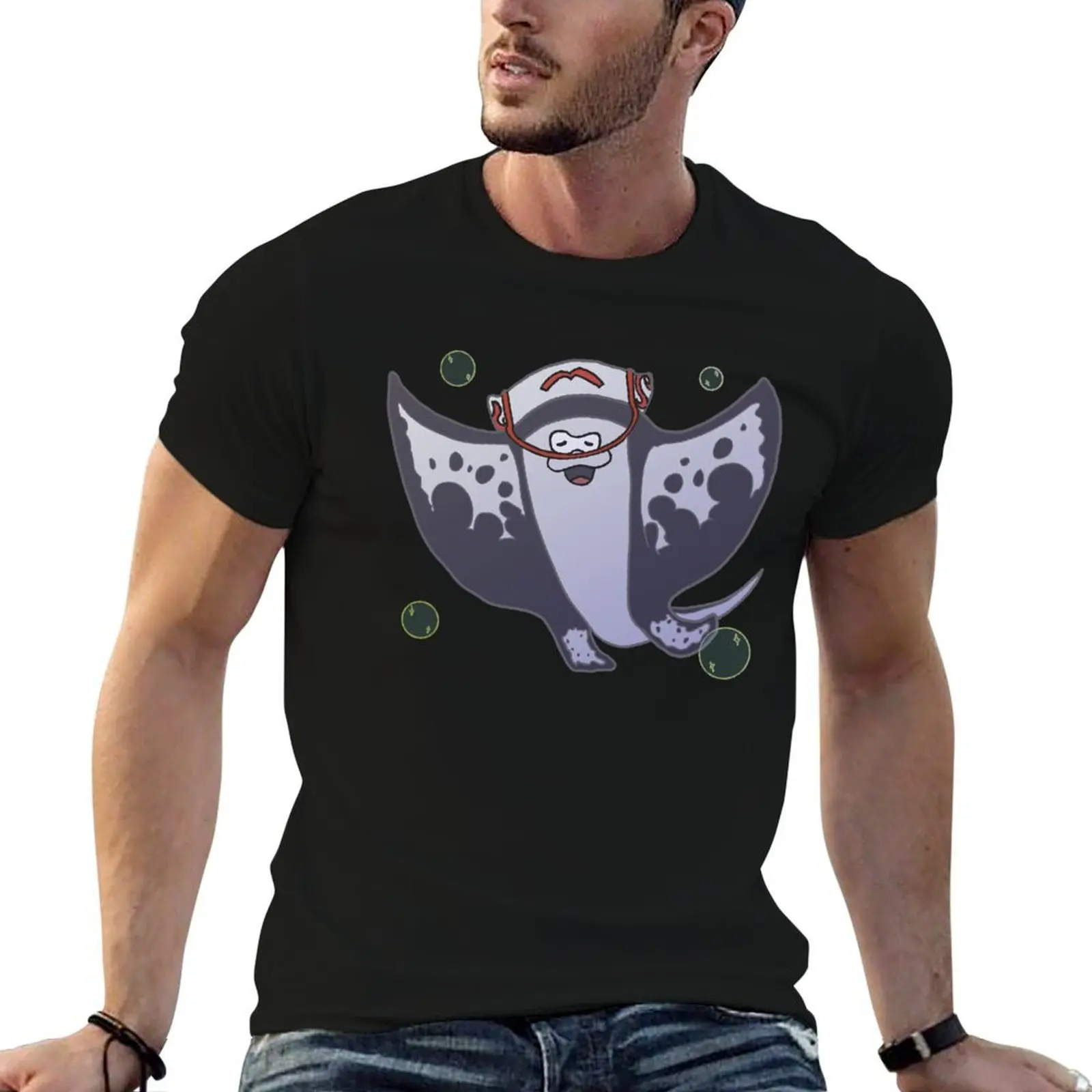

Big man WITH Bubbles T-Shirt anime tshirt t shirt man cotton T-Shirt