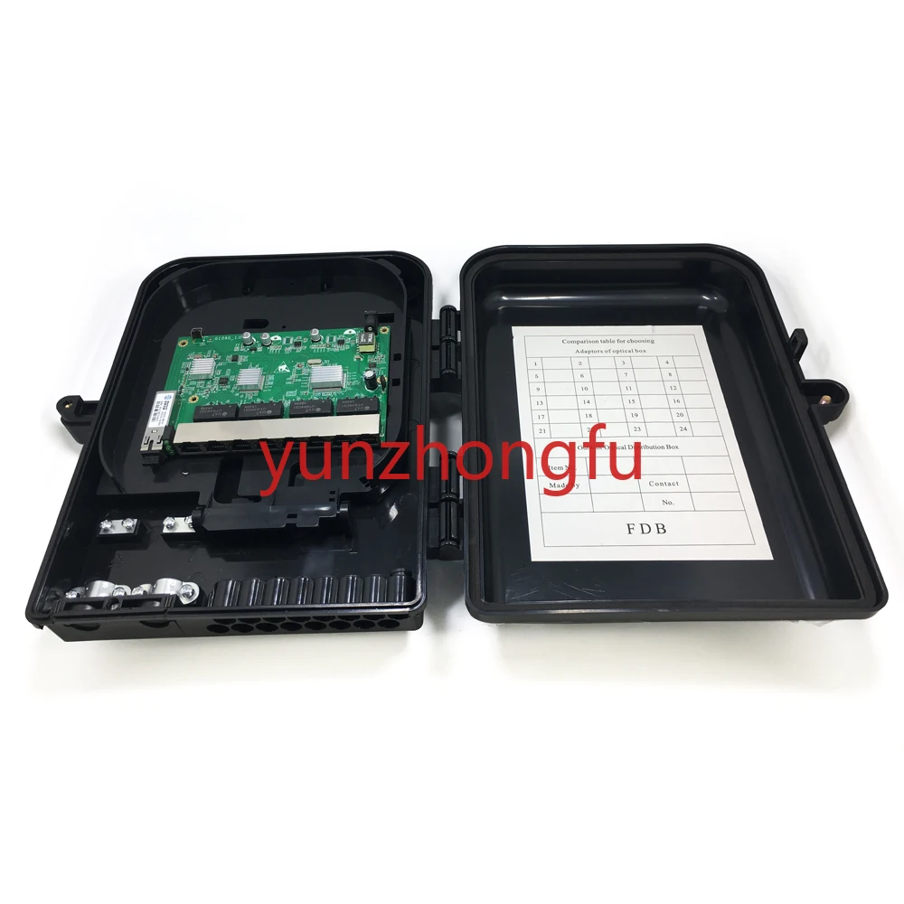 

Wholesale price ftth fttb epon onu modem 8GE IP65 reverse poe gepon olt