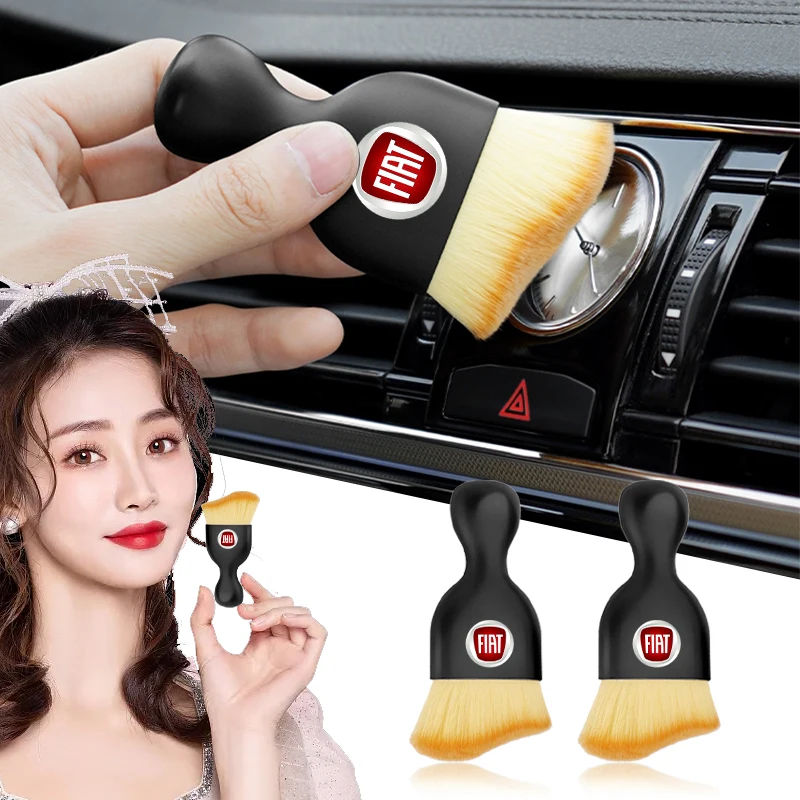 

Car air conditioning cleaning brush, car air outlet gap brush For FIAT Abarth 500 Panda Bravo Punto Tipo Linea Ducato Freemont