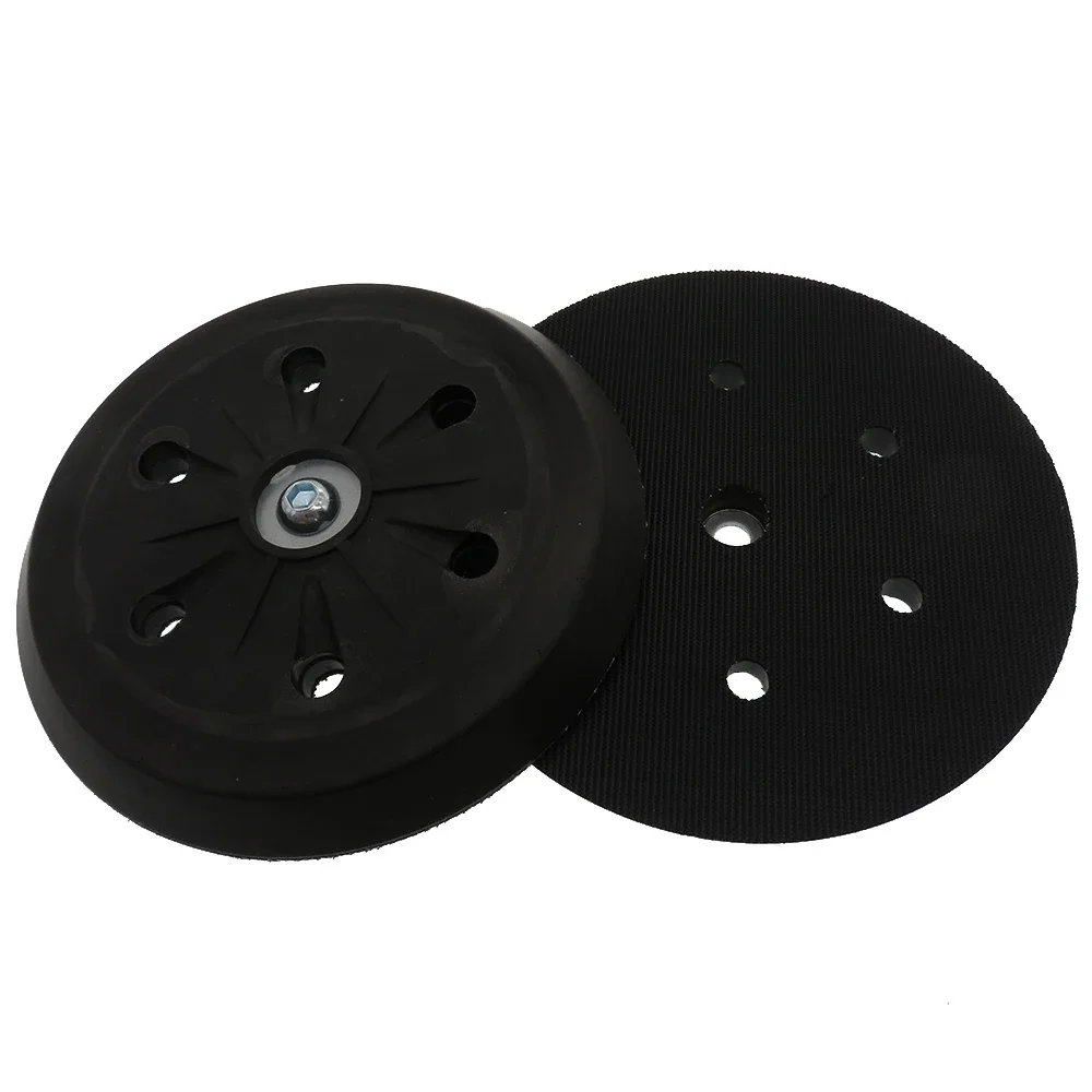 6inch 6 Holes Back-up Sanding Pad Hook&Loop Backing Plate for Woodworking fit Bocsh Orbital Sander Grinding Power Tools
