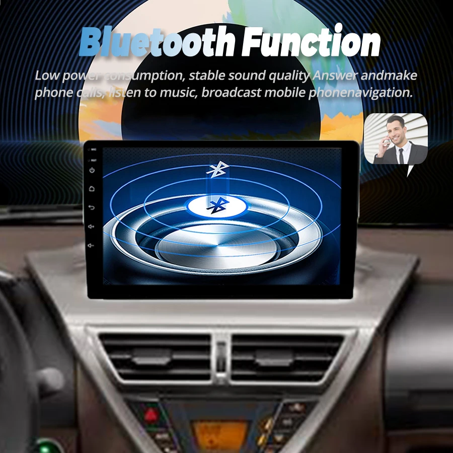 Android 14 AI Radio de coche de voz para Toyota Scion IQ 2008-2016 navegación GPS reproductor de vídeo Multimedia unidad principal estéreo CarPlay