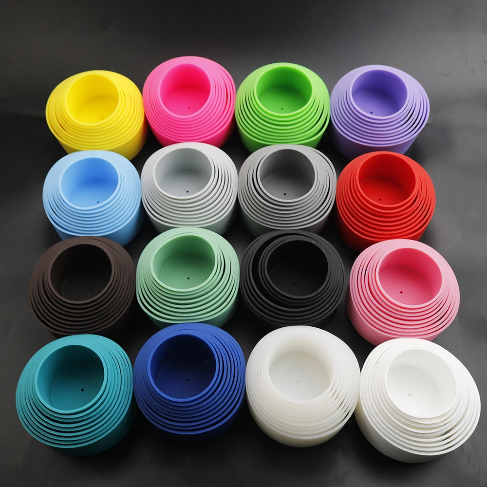 1pc 9.5cm For Better Life Soft Silicone Cup Bottom Sheath Protector Sleeve For Glass Water Tea Bottle Anti Damage Accessories