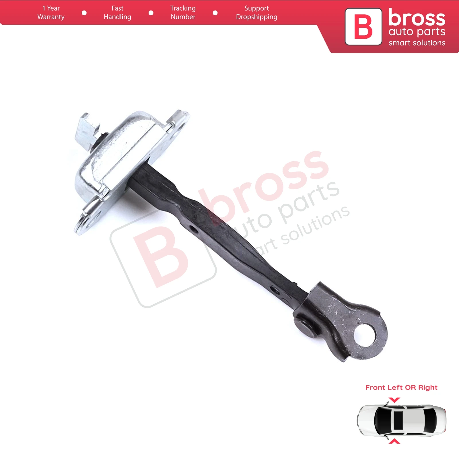 BDP1367 Front Door Stop Check Assy Limiter Strap for Toyota Yaris Vios Vitz Belta MK2 P9 XP9 XP90 2005-2013 686100D040