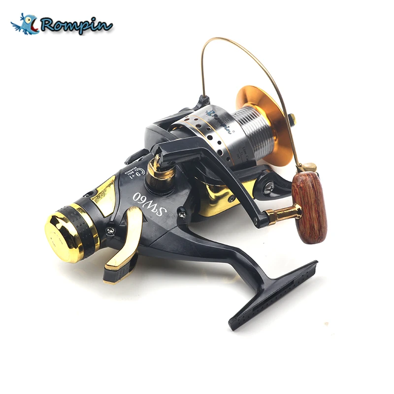 Rompin Most Popular carp fishing bait Fishing reel Spinning reels runner SW50 SW60 metal  Smooth