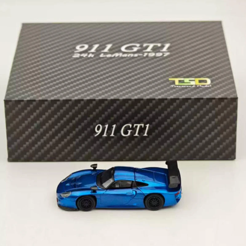 TSD Diecast 1:64 Scale 911 GT1 1997 Alloy Model Simulation Classic