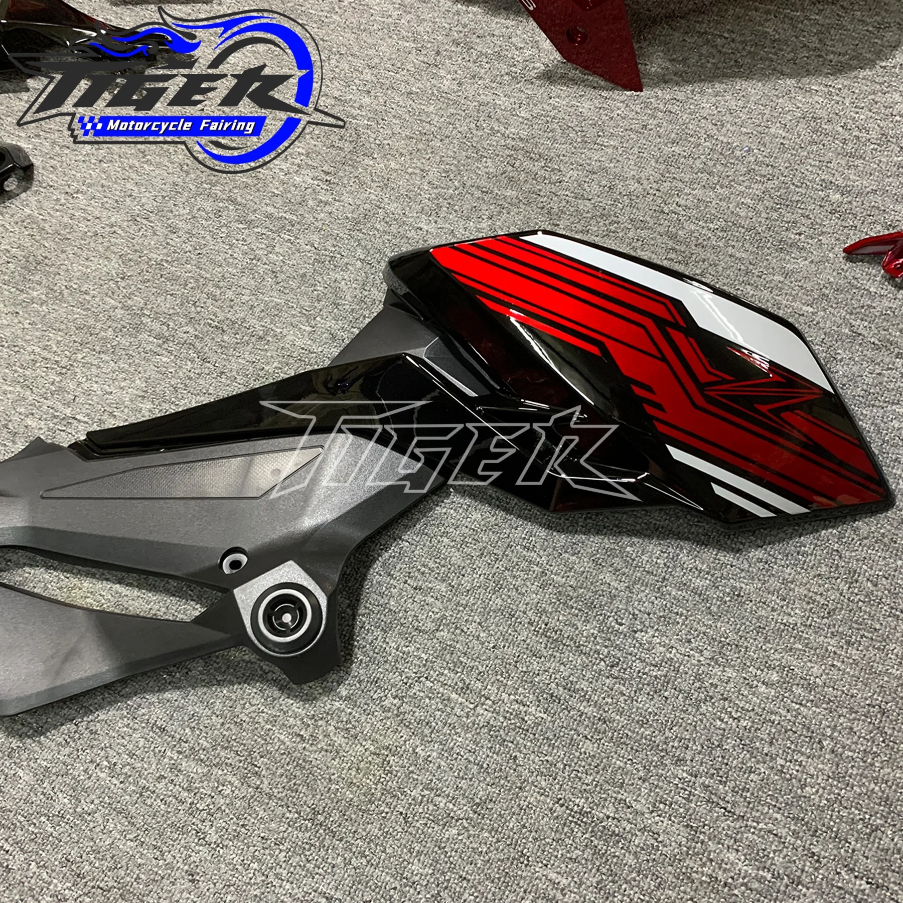 يصلح لكاواساكي Z400 2018 - 2024 دراجة نارية قذيفة هدية هيكل السيارة عدة مجموعة Z 400 18 19 20 21 22 23 24 #6