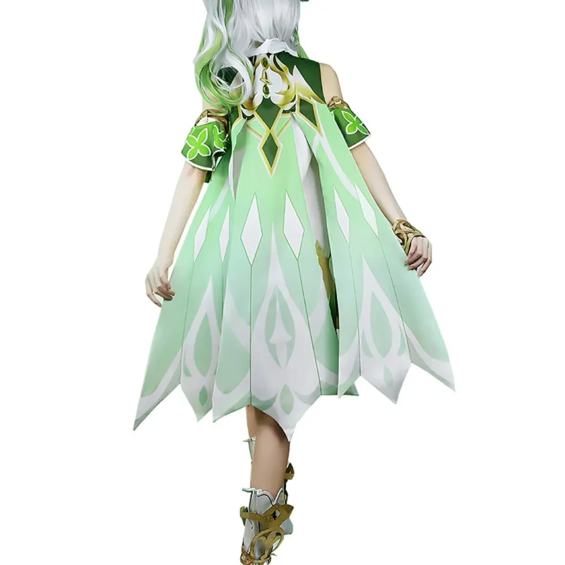 AIAI 2025 겐신 임팩트 코스프레 나시다 코스튬 풀세트 소형 행운의 풀리 킹 의상 롤플레잉 의류