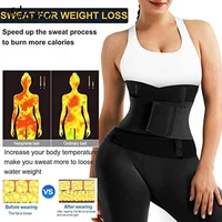 Vensslim femmes Sauna sueur ventre tondeuse ceinture taille formateur minceur corps Shaper Corset entraînement ventre mince gros brûleur ceintures 4
