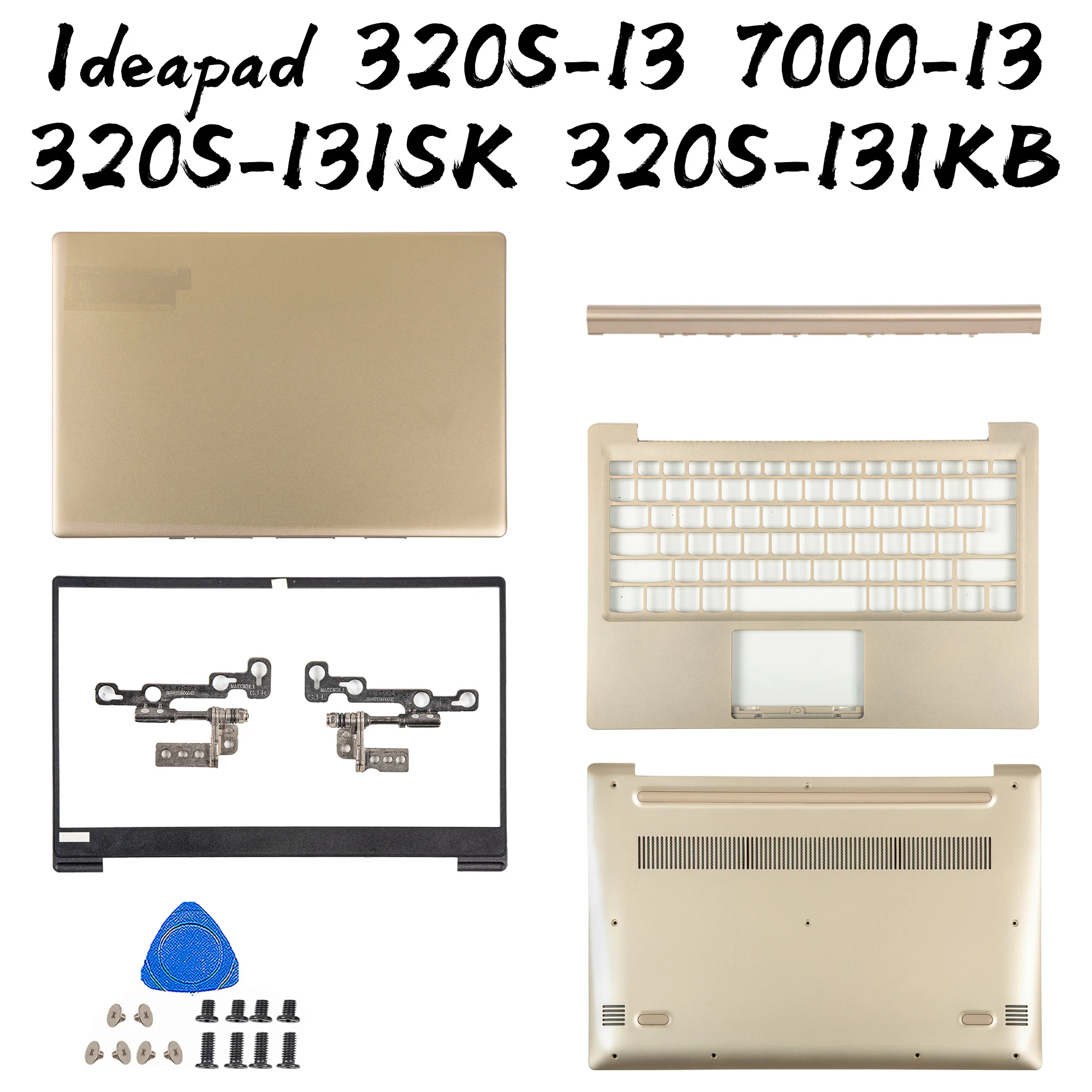 

Parts For Lenovo Ideapad 320S-13 7000-13 320S-13IKB LCD Rear Lid Back Top Cover Front Bezel Palmrest Upper Bottom Case Housing