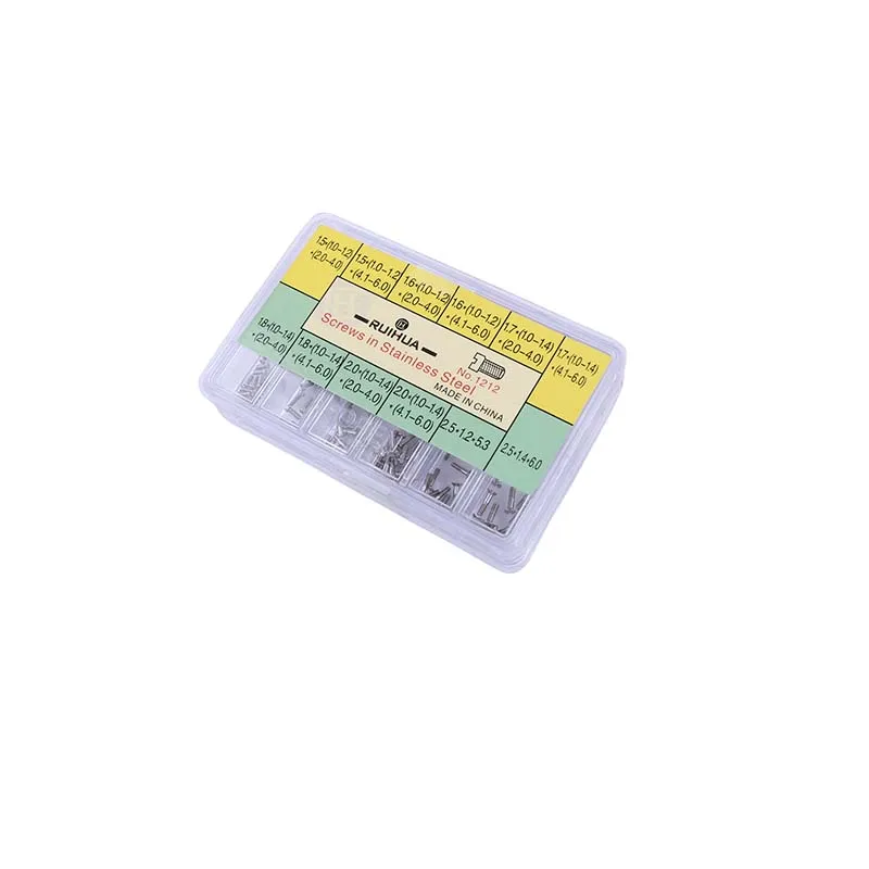 إكسسوارات الساعة متوافقة مع مفك براغي من الفولاذ المقاوم للصدأ HUBLOT 304، مواصفات متعددة، برغي حزام الغطاء الخلفي