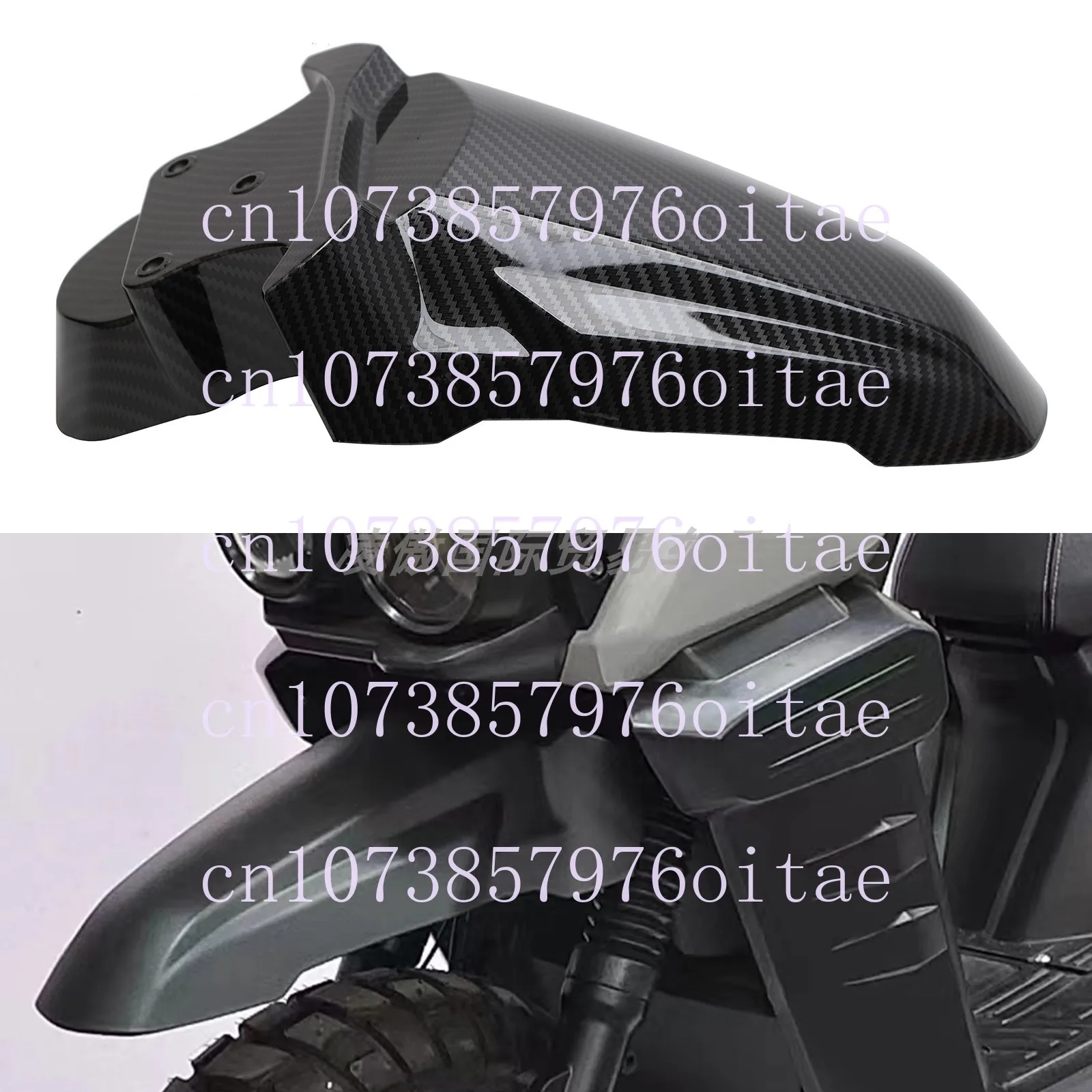 Motorcycle Frame Body Parts Carbon Fiber Plastic Front Fenders for Bws 125 150CC 200CC Accessories