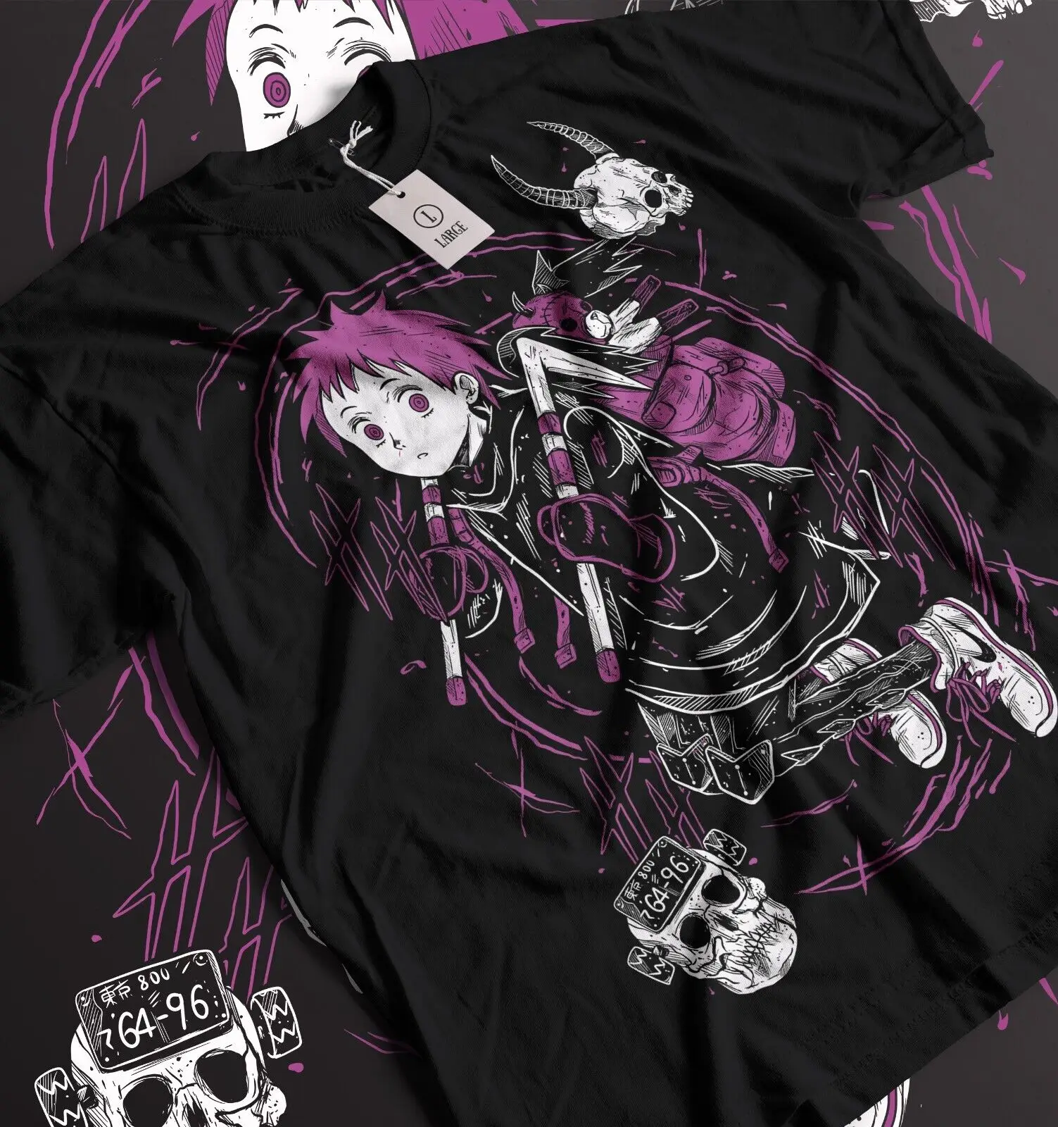 Dorohedoro Ebisu Anime Manga Unisex Tshirt T-Shirt Tee ALL SIZES