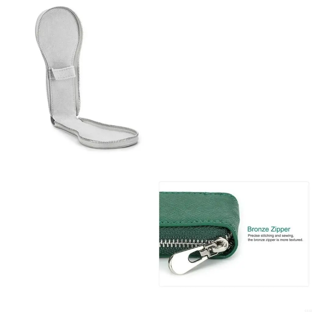 

Дорожный футляр для часов, ящик для хранения из натуральной кожи, портативные и стильные чехлы для часов