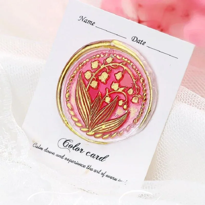 5PCS Transparent Wax Strips Wax Seal Beads Wax Lacquer for Seals Stamp Lacre Sealing Wax Wedding Decoration Gift Envelope HCL025