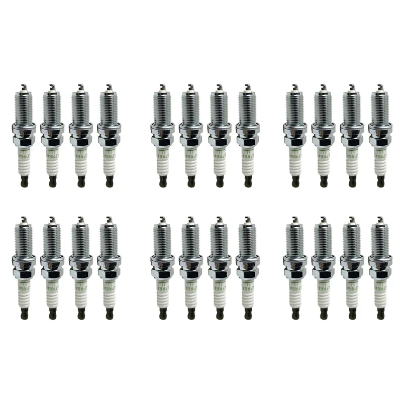 

24PCS 22401-8H516 LFR6A11 3672 Spark Plug For Yamaha F115 F225 F250 F300 Nissan Almera Primera LF115/250/300 LFR6A-11