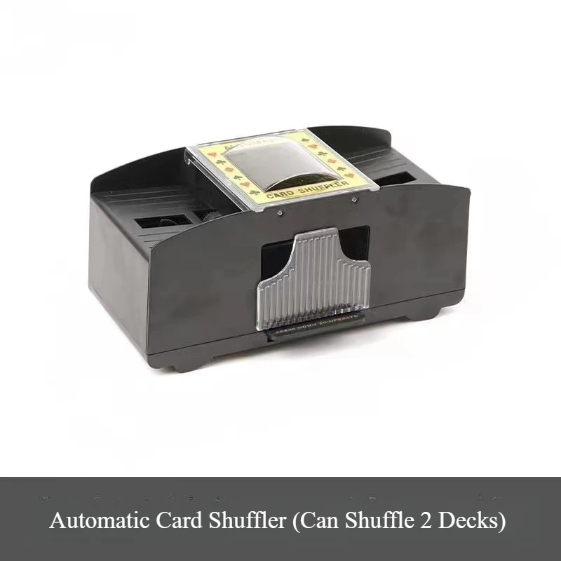 Mélangeur De Cartes Automatique – Batterie Rechargeable 2000 MAh – Silencieux – Mélange En 2,5 Sec – Poker, Texas Hold'em, Blackjack