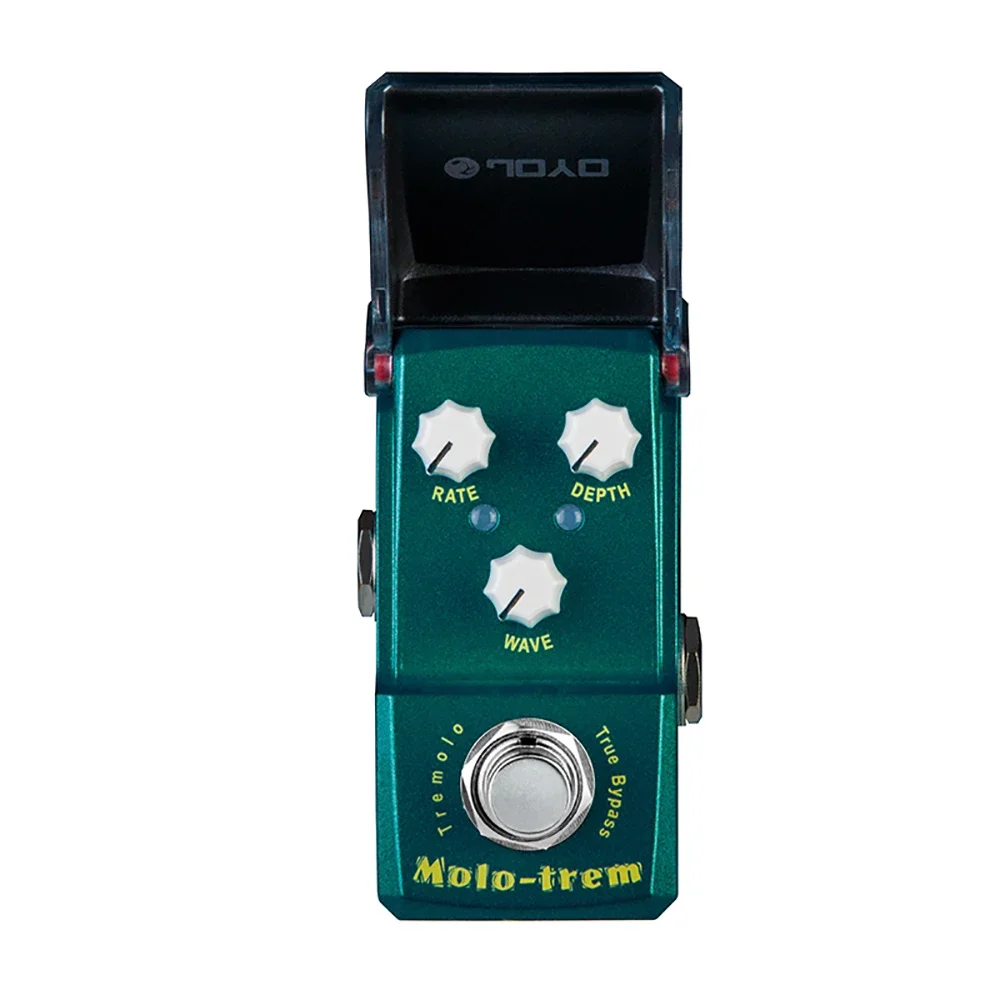 

JOYO JF-325 Guitar Pedal Effects Vintage Tube Simulator Tremolo Pedal for Swing Rate Depth Molo-Trem Tremolo Guitar Pedal Swing