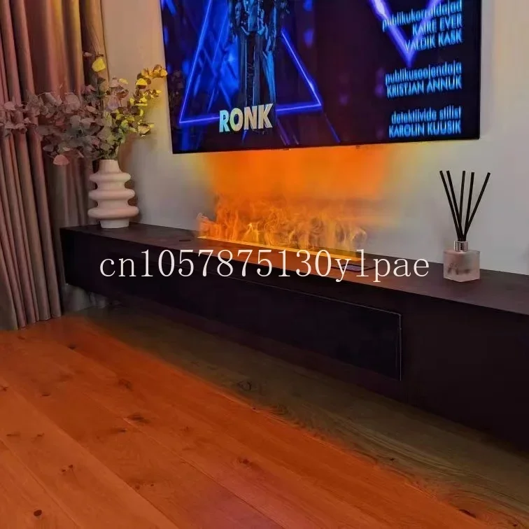 Living Room Decoration, Electric Chimney, Steam Fireplace 1500mm Color Flame Simulation Furnace, Electric Fireplace,