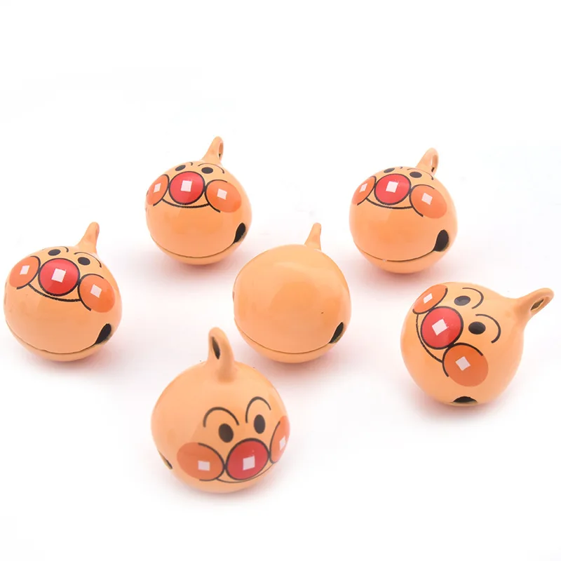 

10pcs Cartoon Anpanman Copper bell Pendant Anime Series DIY Creative Fashion Jewelry Accessories Gift ﻿