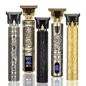 حار بيع خمر T9 الكهربائية اللاسلكية الشعر ماكينة حلاقة المهنية الحلاقة للرجال ماكينة حلاقة اللحية أخف وزنا أعلى 12 مبيعات عارية النساء ولاعة - No9