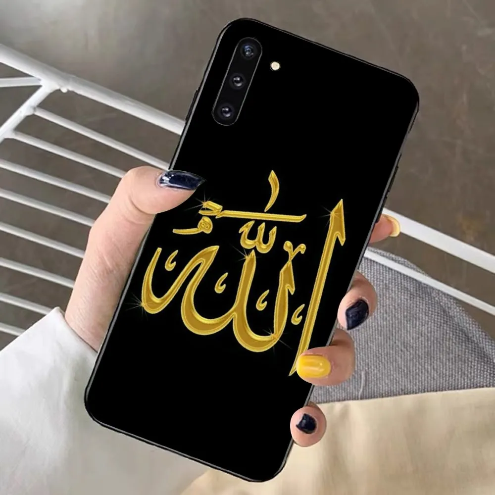 Muslim Islam Bismillah Allah Phone Case For Samsung Note 8 9 10 20 pro plus lite M 10 11 20 30 21 31 51 A 21 22 42 02 03