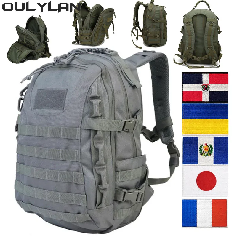 

OULYLAN Trekking Camouflage Man Military Climbing Bag Army Molle Rucksack Outdoor Hiking Hunting Mochila Camping Hiking Tactical