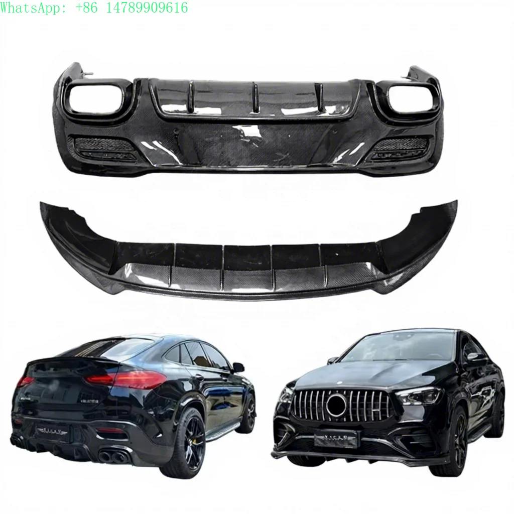 

Extreme MakeoverB Design Rocket 900 Genuine Carbon Fiber Body Kit For 2024 GLE 53 450 Front Lip Spoiler Rear Lip Car DiffuserF