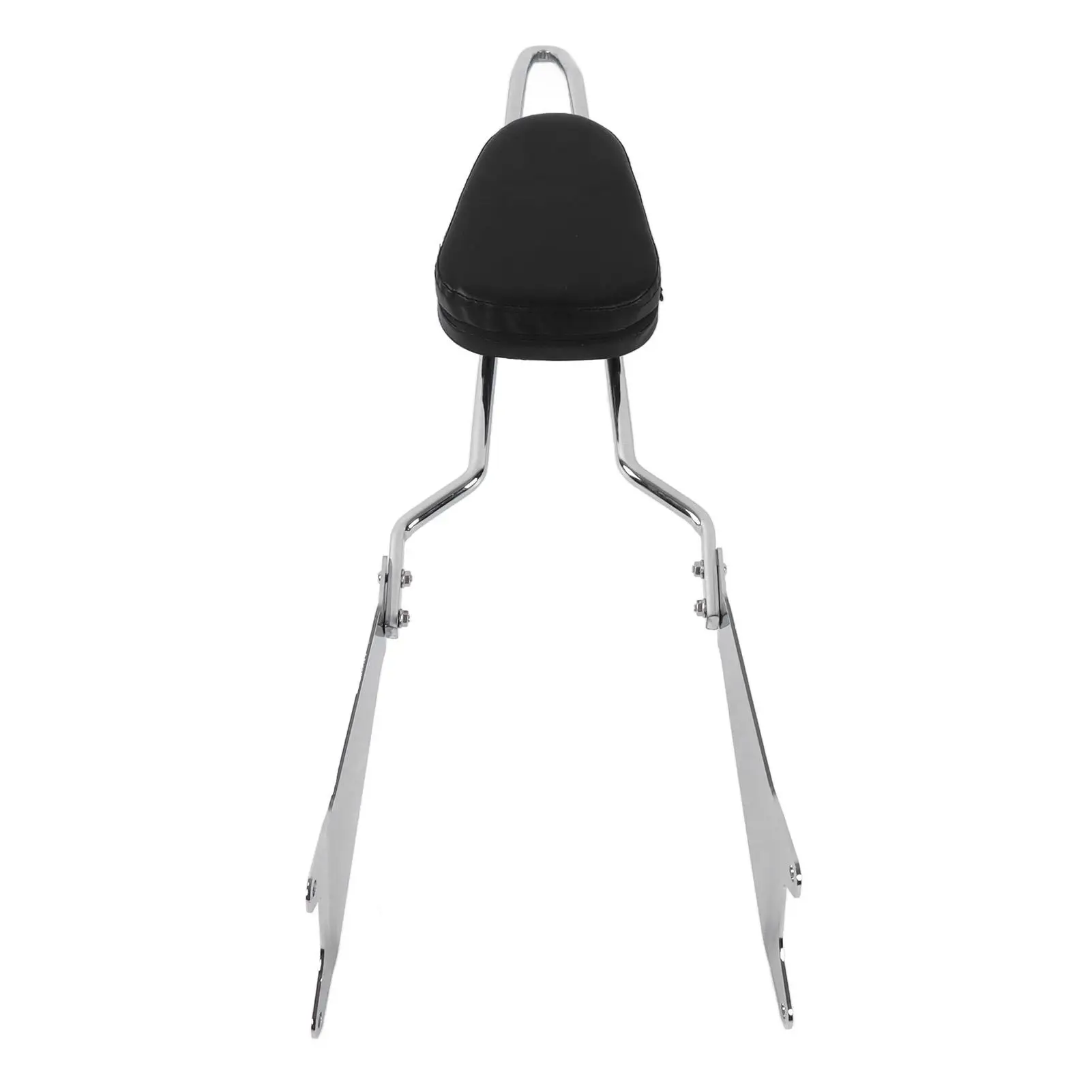 

for motorcycle Bar Backrest for motorcycle Rear Passenger Backrest Steel Alloy Silver Soft Well-Equipped for motorcycle Riding