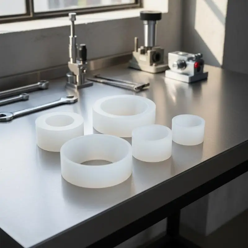 10-50MM Electric Pneumatic Capping Machine Accessories Silicone Pad Locking Bottle Cap Rubber Sleeve view 3