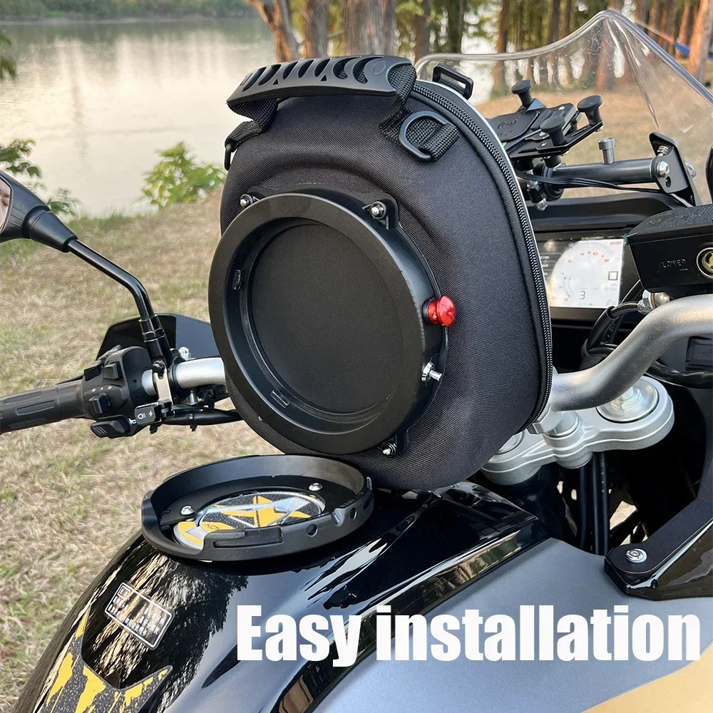 Motorcycle Quick Lock Tank Bag Luggage Backpack For BM W R1200GS R1250GS ADV S1000XR F750GS F850GS F900XR R1200RT