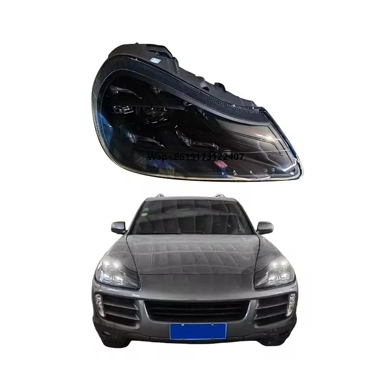 

For Cayenne 2008-2010 Car Modification Car Lights LED Modified Headlight New Daytime Running Lights for 957 Model