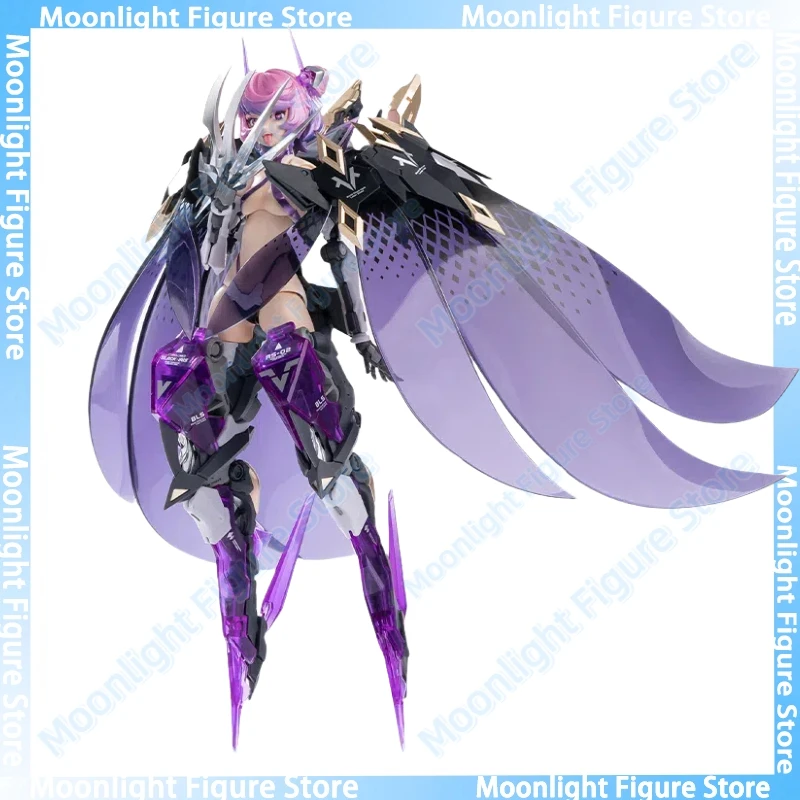 

In Stock Earnestcore RS-02 Star Flower Flower Black Iris 1/10 Machine Girl Anime Action Figure Toy Gift Model Collection