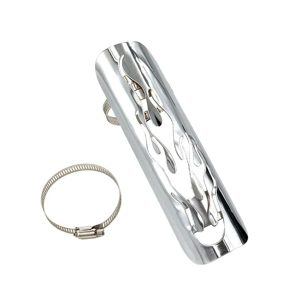 Universal Pipe Heat Shield Cover Anti-scald Anti-rust Muffler Protector Guard High Temperature Resistant Heat Insulation
