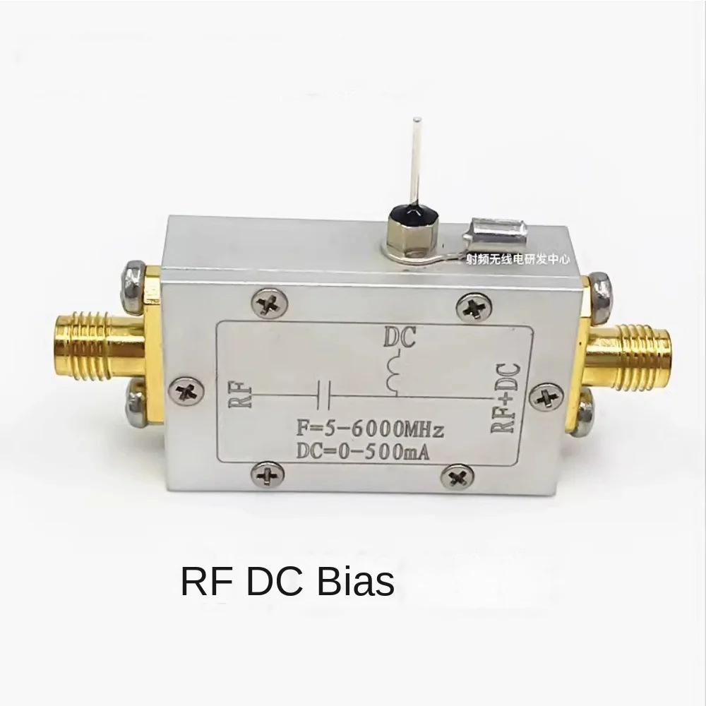 RF DC Microwave Feeding Viés, Fonte de alimentação DC, 10-6000MHz