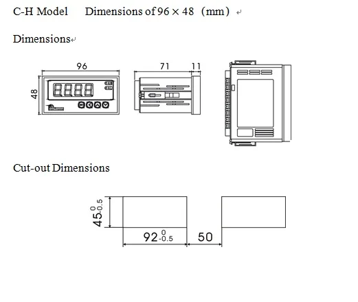 Contronix Economical Temperature Controller Indicator images - 6